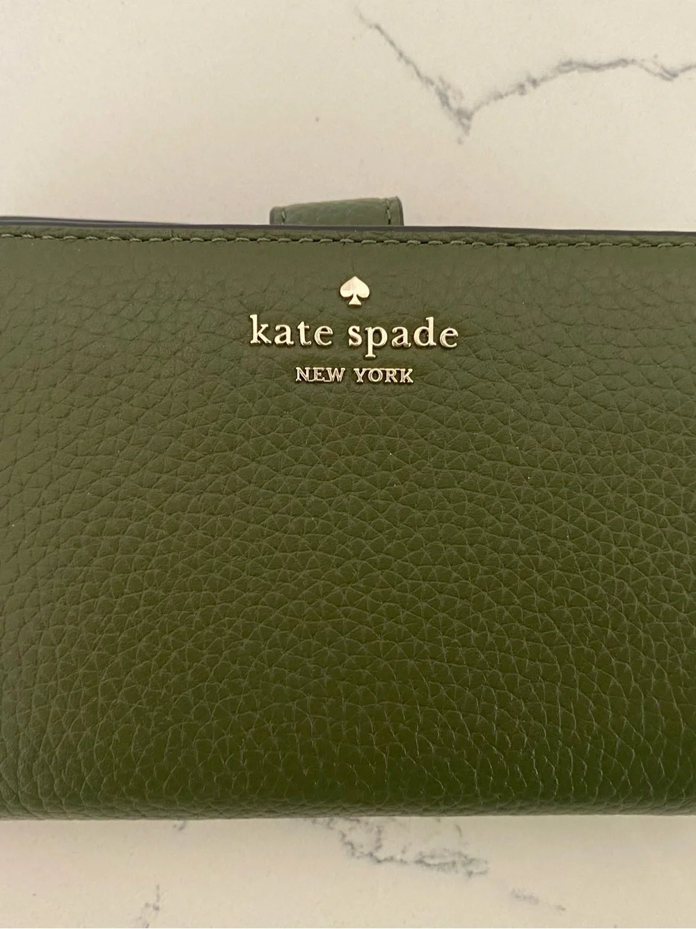 NWT Kate Spade green wallet